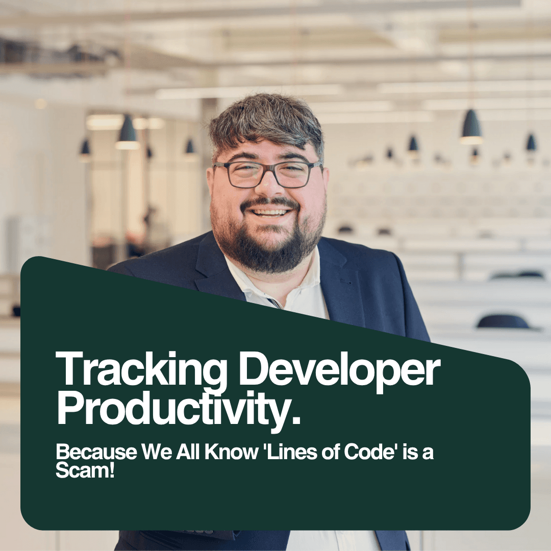 Tracking Developer Productivity: Because We All Know 'Lines of Code' is a Scam!